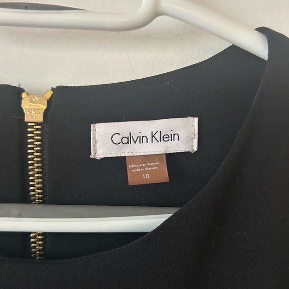 Calvin Klein Black Cold Shoulder Midi Dress - Picture 6 of 6